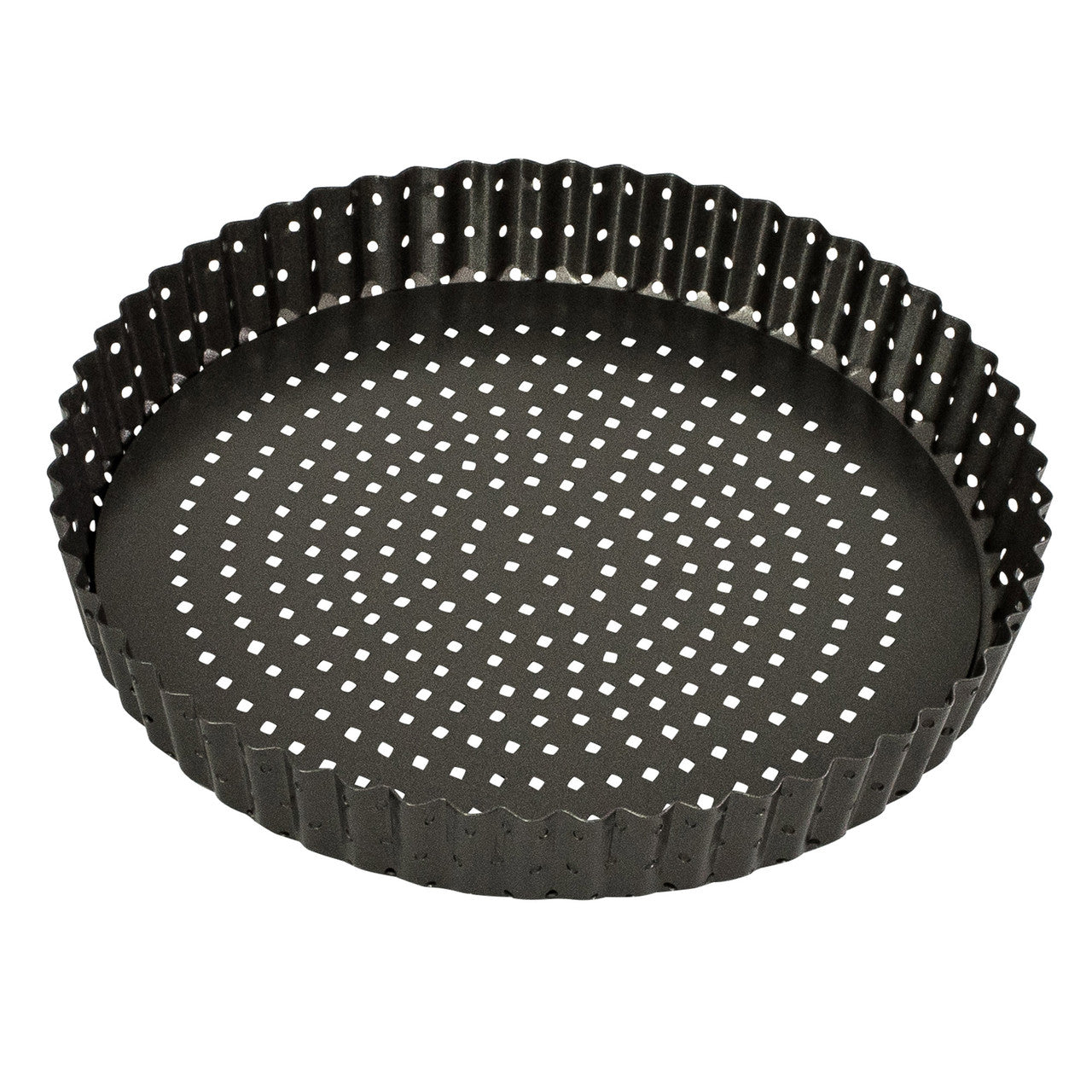 Bakemaster Perfect Crust Loose Base Quiche Pan 23? x 3.5cm - Non-stick image 0