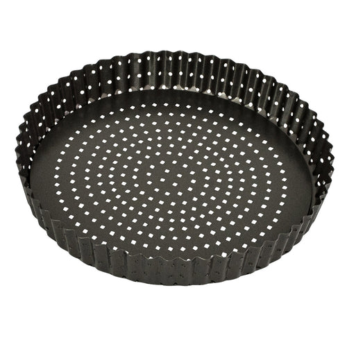 Bakemaster Perfect Crust Loose Base Quiche Pan 23? x 3.5cm - Non-stick image 0