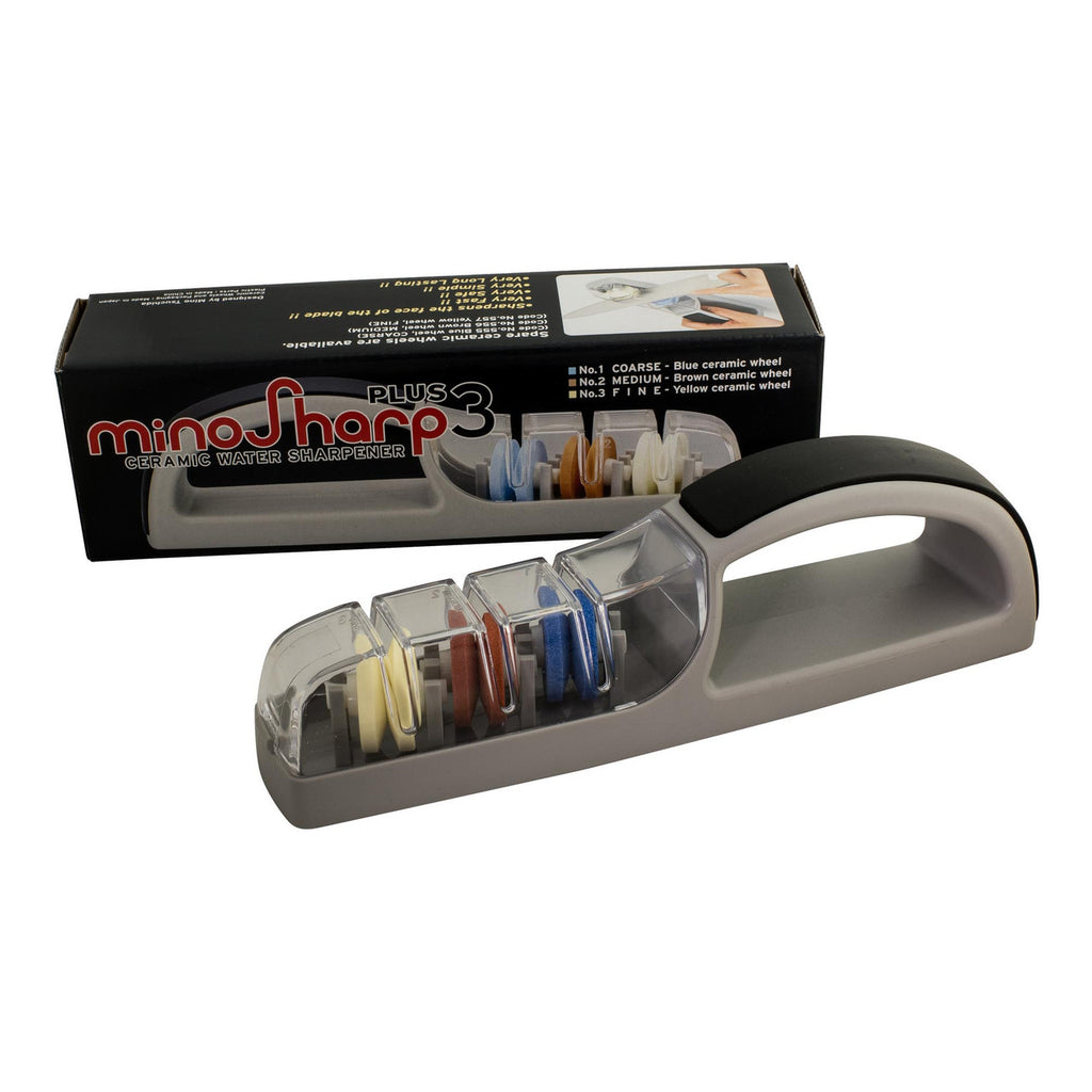 Global Minosharp 3 Stage Ceramic Water Sharpener image 1