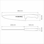Tramontina Professional Master Black Cooks Knife 10", 24cm image 2