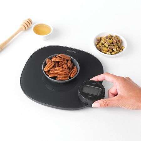 Brabantia Kitchen Scales Tasty+ - Dark Grey image 1