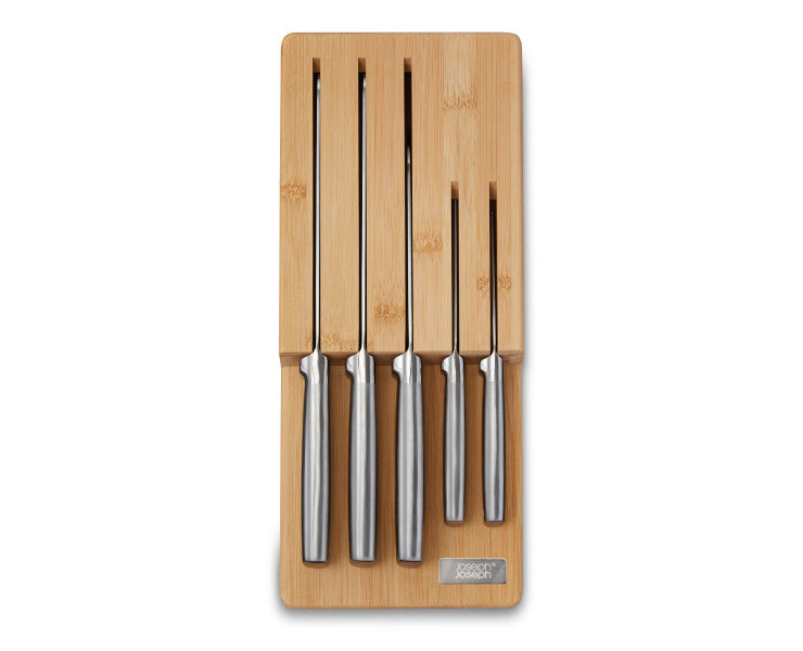 Elevate Steel Knives Bamboo Store 5 Piece Set image 2