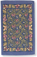 Ulster Weavers Cotton Tea Towel Birds & Iris Blue image 0