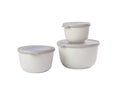 Cirqula Round Large Set 3 Piece Nordic White image 0