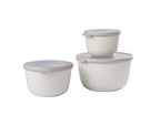 Cirqula Round Large Set 3 Piece Nordic White image 0