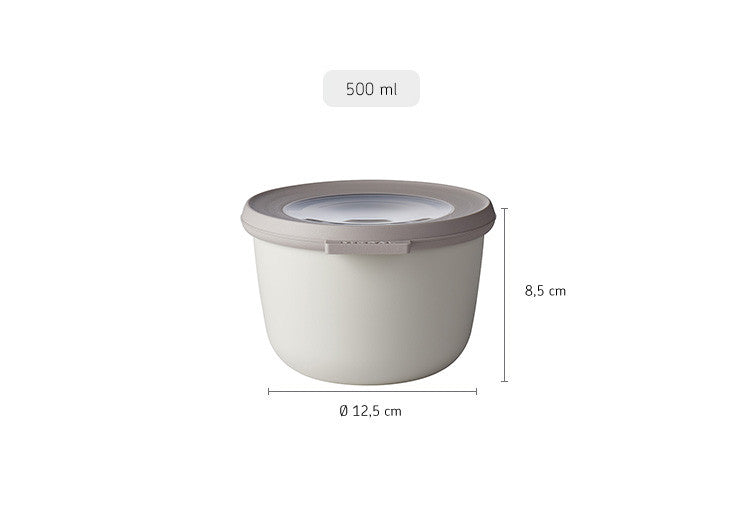 Cirqula Round 500ml Nordic White image 1