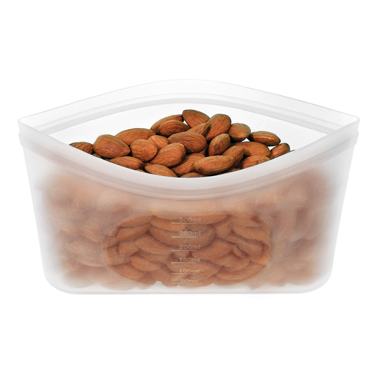 Avanti Pinch & Lock Silicone Reusable Bags - 300ml - White image 0