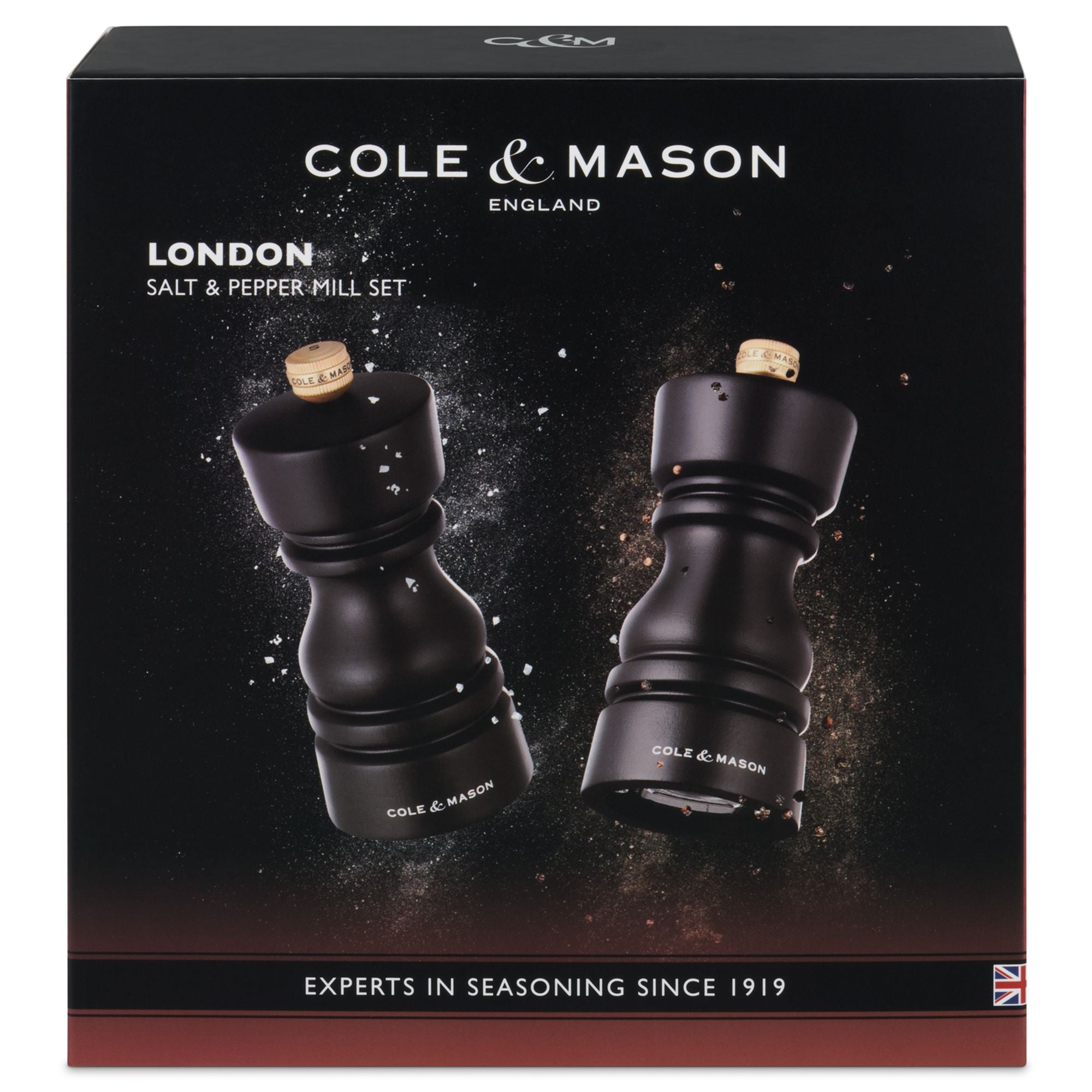 Cole & Mason London Mills Chocolate Wood Gift Set - 13cm image 2
