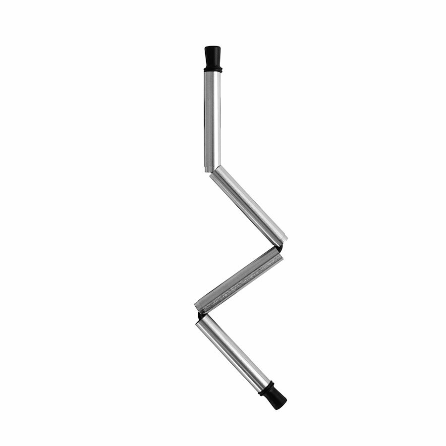 Avanti Folding Stainless Steel Straw In Box With Cleaning Brush - Mint image 1