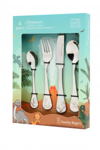 Stanley Rogers Children�s Cutlery 4 Piece Set � Dinosaurs image 1