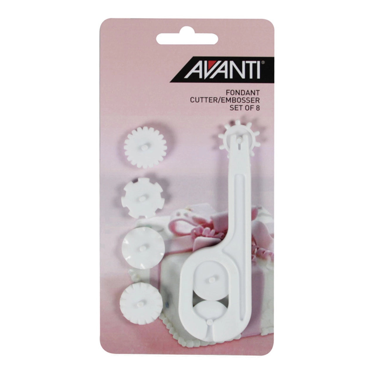Avanti Fondant Cutter/Embosser Set - 8 Piece image 1