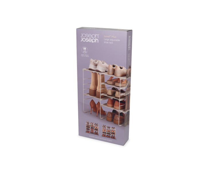 Joseph Joseph Level Plus Adjustable Shoe Rack - Triple image 3