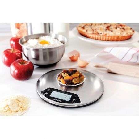 Brabantia Kitchen Scales Matt Steel image 1