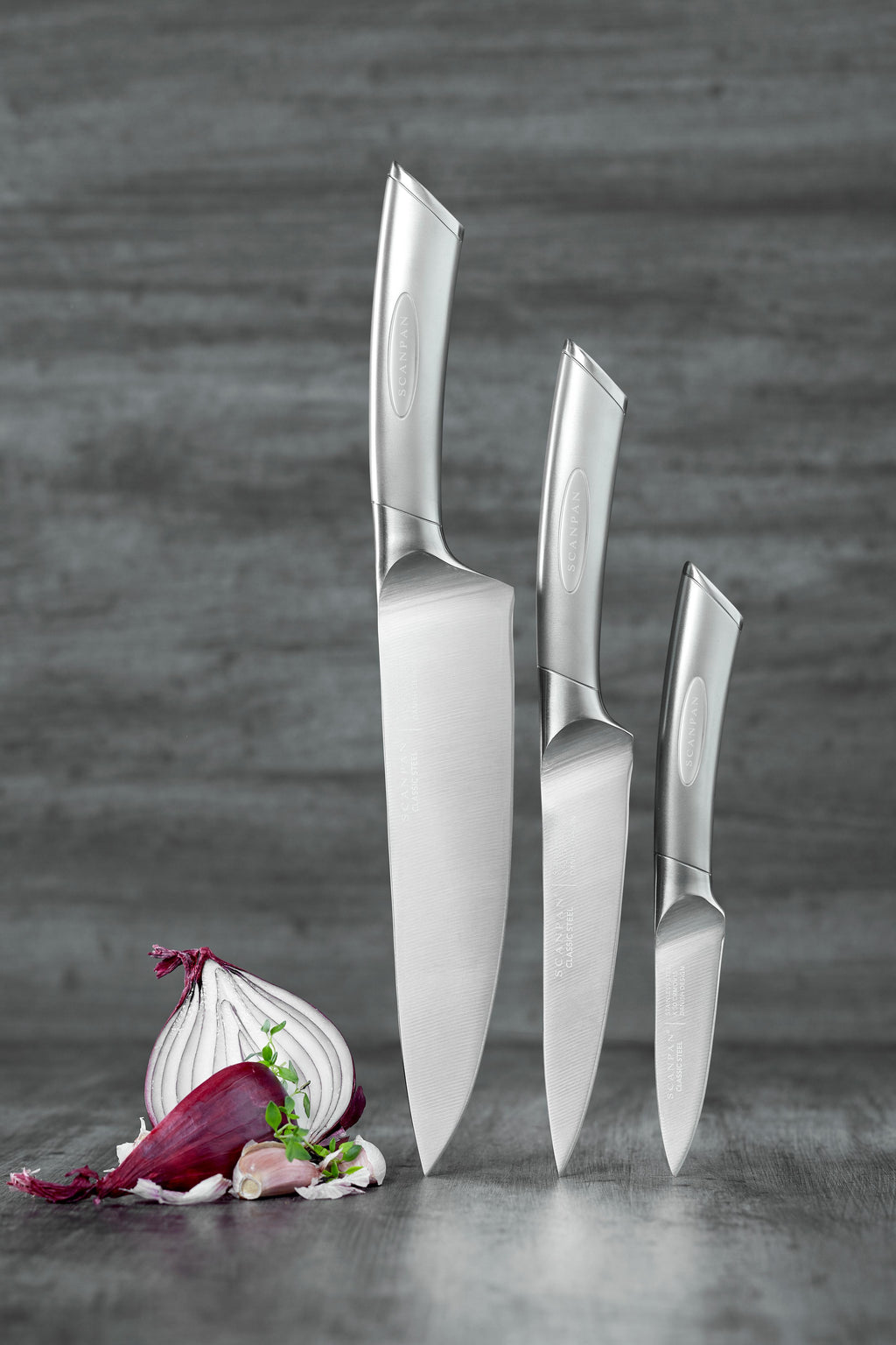 Scanpan Classic Steel 3 Piece Chef Set