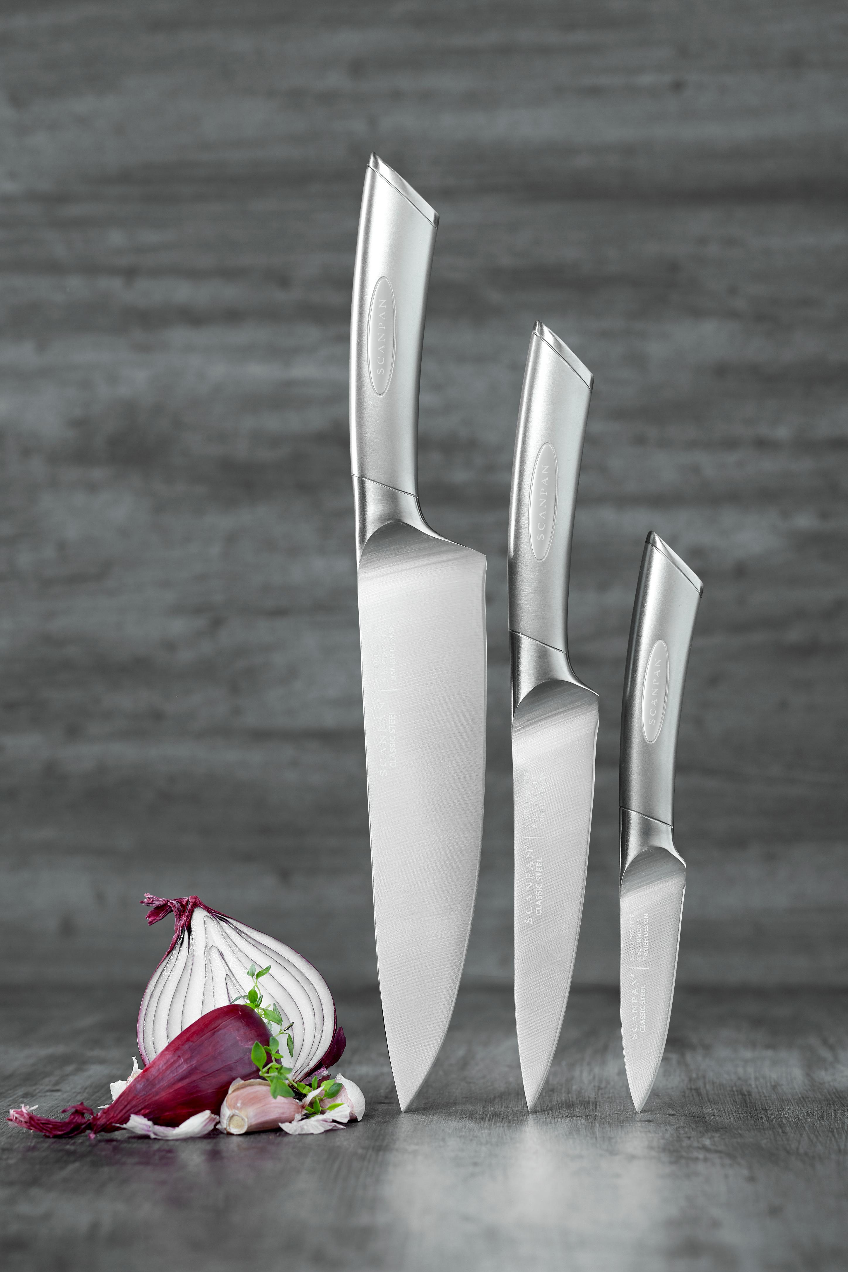 Scanpan Classic Steel 3 Piece Chef Set