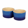 Chasseur Ramekin 9.5cm diam. x 5.6cm/250ml 2 Piece Set Set Blue image 0
