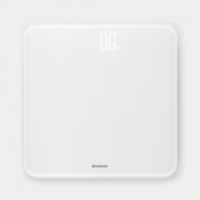 Brabantia Bathroom Scales ReNew, battery Powered - White image 0