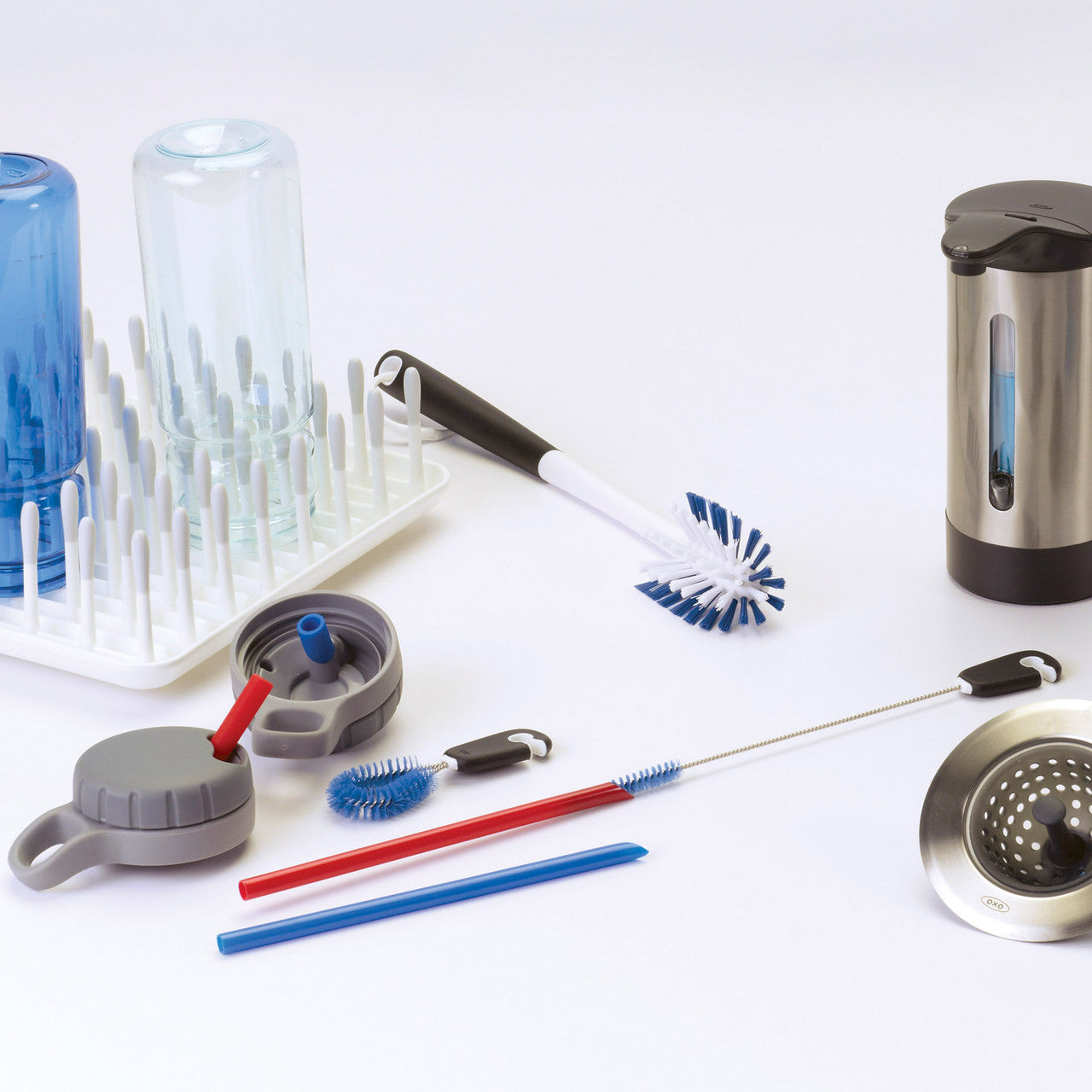OXO Water Bottle Cleaning Set image 2