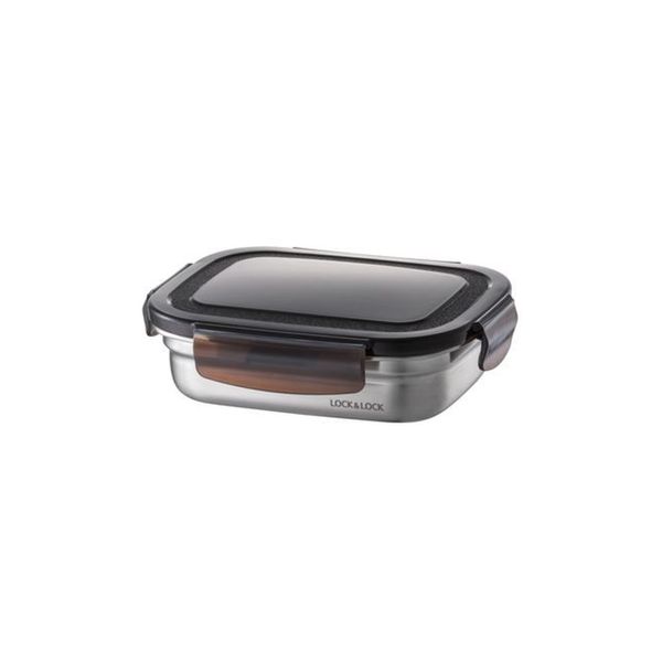 LocknLock Food-Safe Stainless Steel Rectangular - 320ml image 0