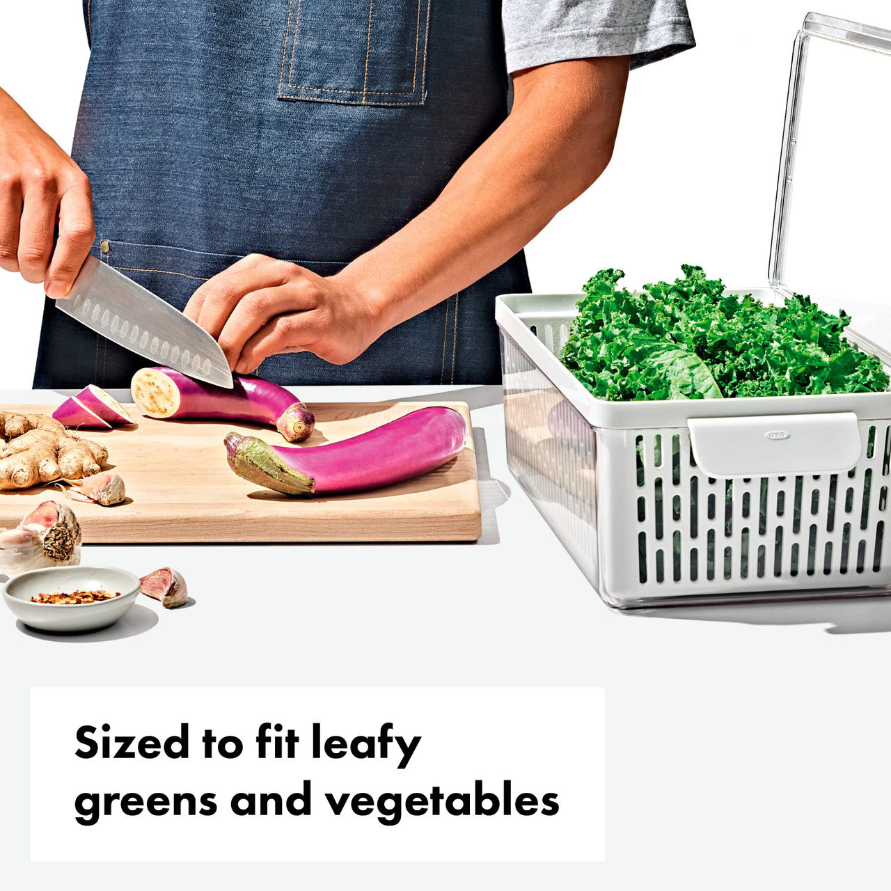 OXO Produce Saver, Long Bin image 3