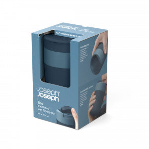 Joseph Joseph Sipp Travel mug - 340 ml (12 fl. oz) - Blue image 1