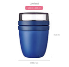 Lunch Pot Ellipse Vivid Blue image 2