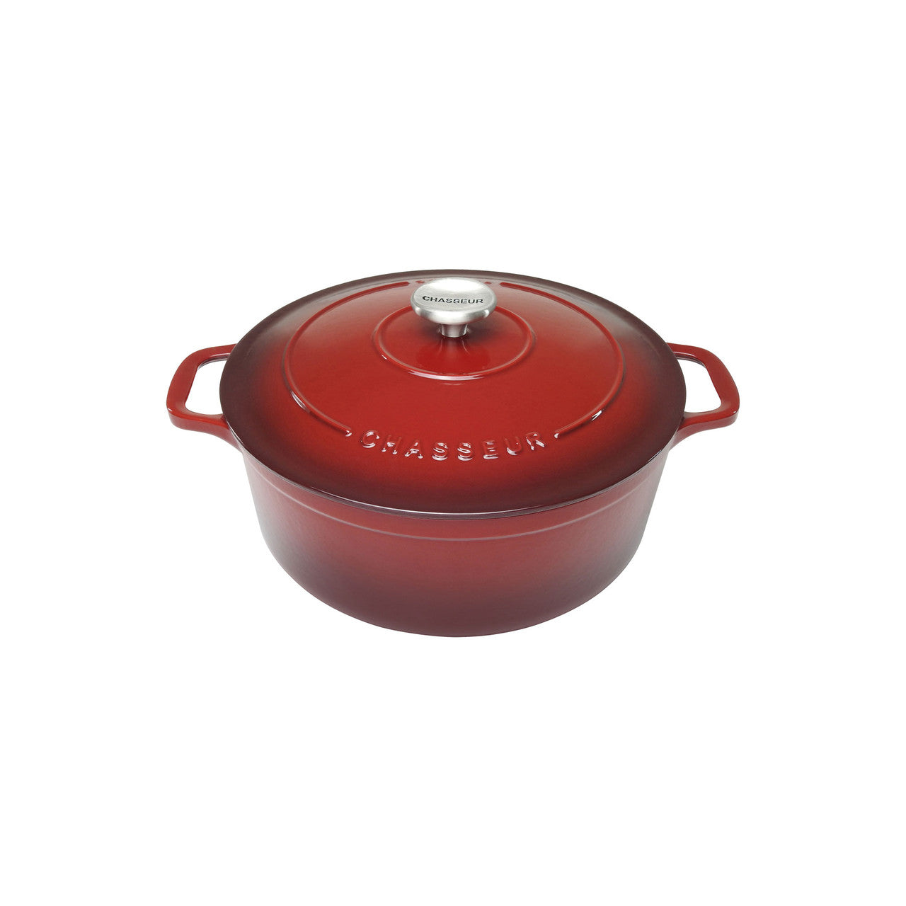 CHASSEUR ROUND FRENCH OVEN BORDEAUX image 0