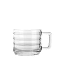 Pasabahce Bricks Glass Coffee/Tea Mug 250ml