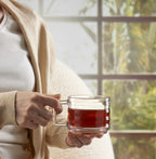 Pasabahce Bricks Glass Coffee/Tea Mug 250ml