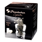Pasabahce Peko Glass Handmade Vase 20cm