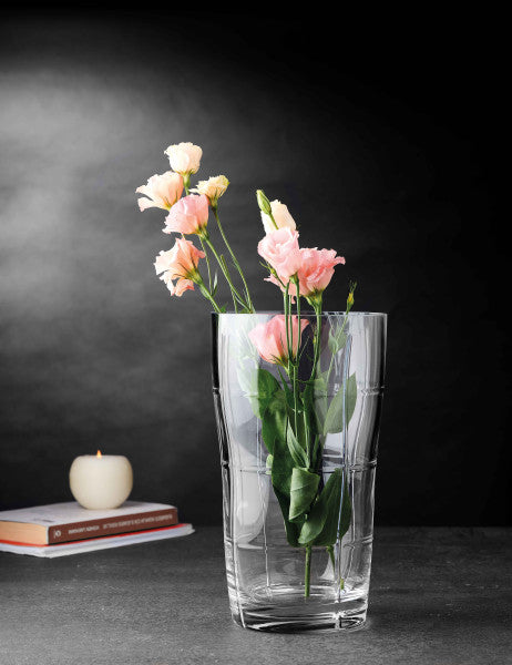 Pasabahce Wireframe Glass Handmade Vase 28cm