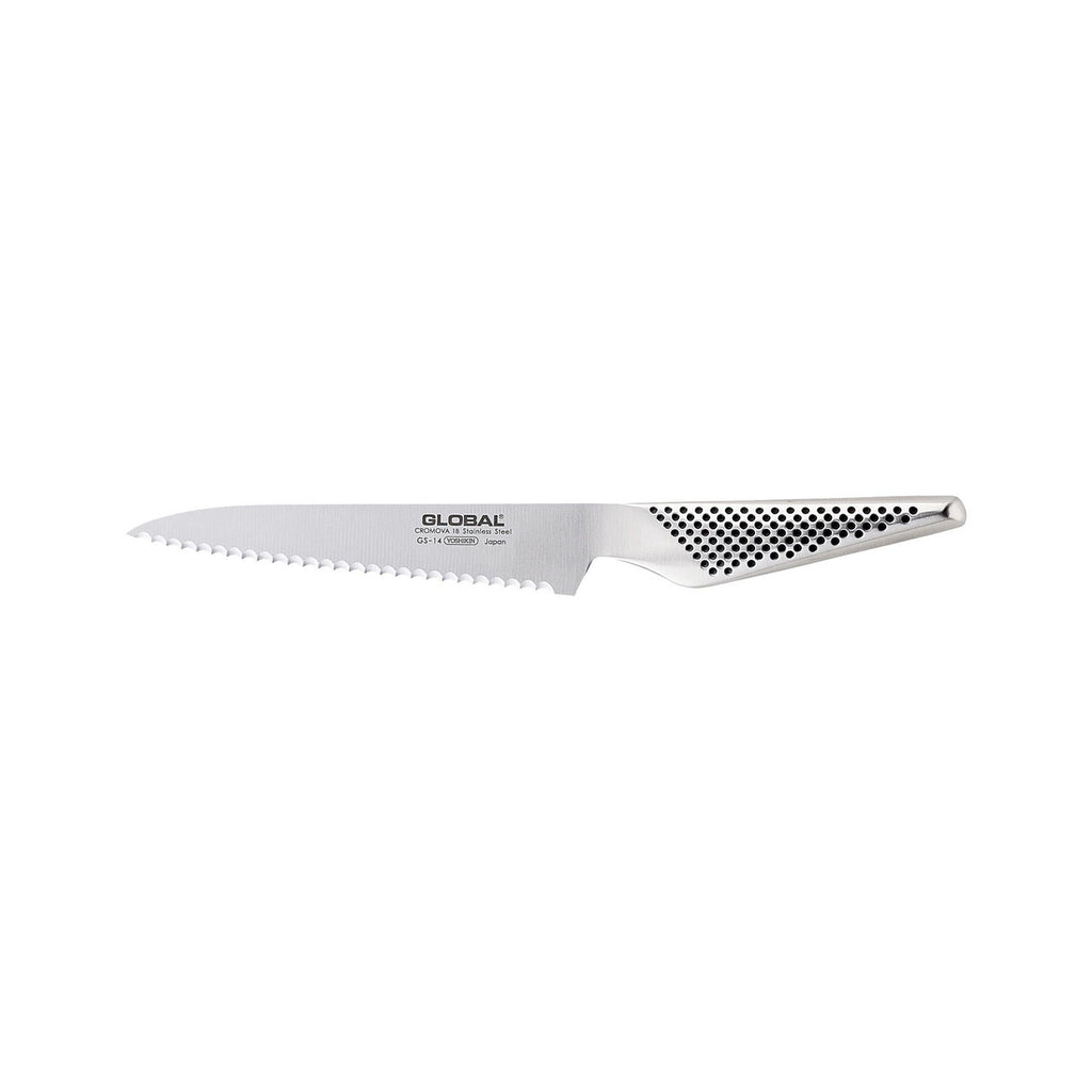 Global Classic 15cm Utility Knife, Serrated GS-14L image 0