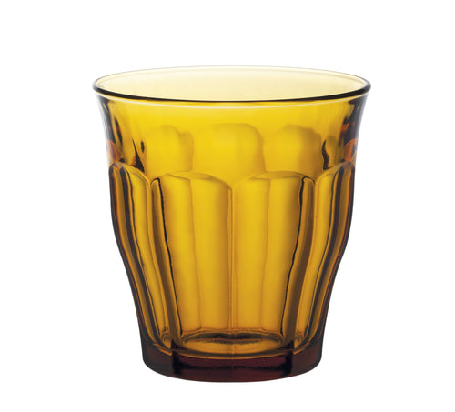 Duralex Picardie Amber Tumbler 250ml Set of 4 image 0