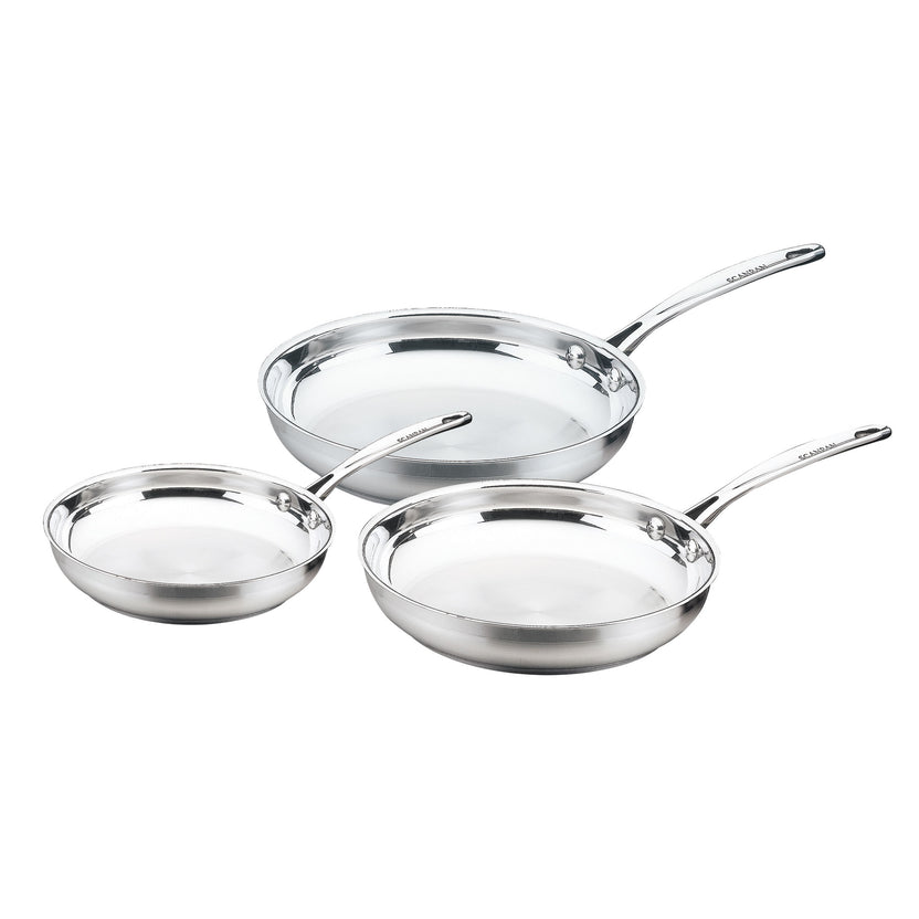Scanpan Impact Fry Pan in Sleeve Set- 3 Piece