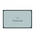 Chef Inox Gastronorm Pan 1/165mm Perforated image 0