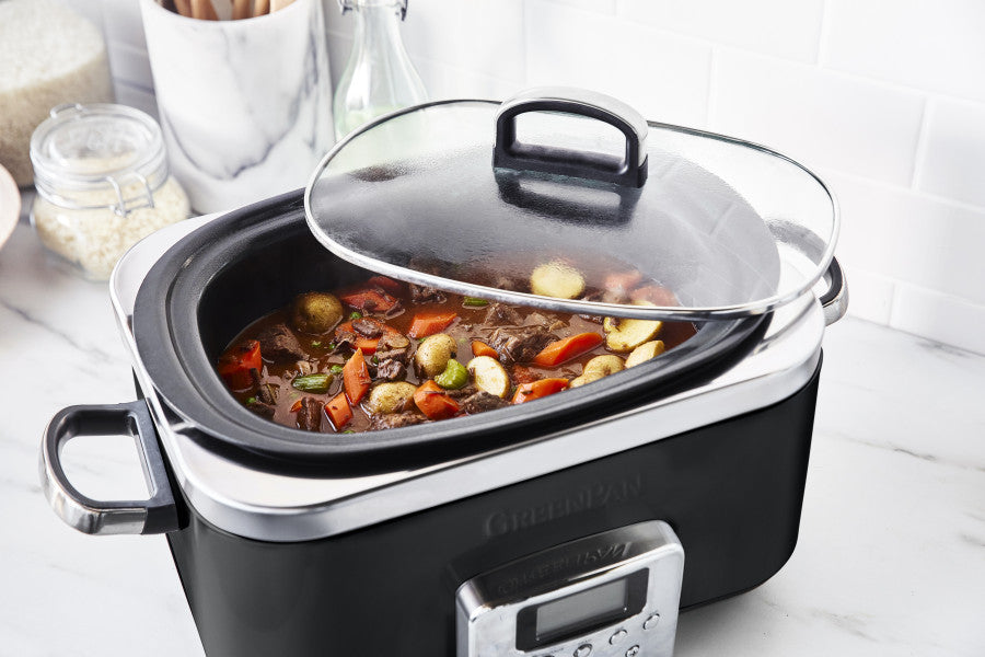 GreenPan Slow Cooker 6L  - Black image 4