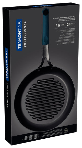Tramontina Professional Iron Skillet Grill 30cm 2.4l image 2