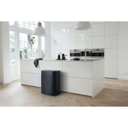 Brabantia Bo Touch Bin 60 Litre - Matt Black image 1