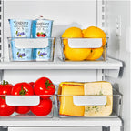 OXO 4-Piece Refrigerator Storage Bin Starter Set image 4