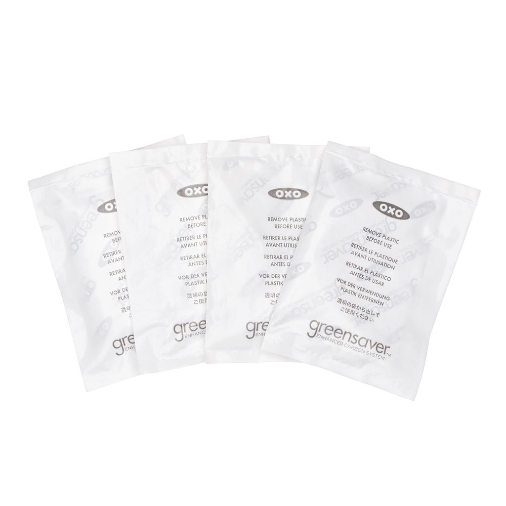 OXO Good Grips GreenSaver? Carbon Filter Refills ? 4 Pack image 0