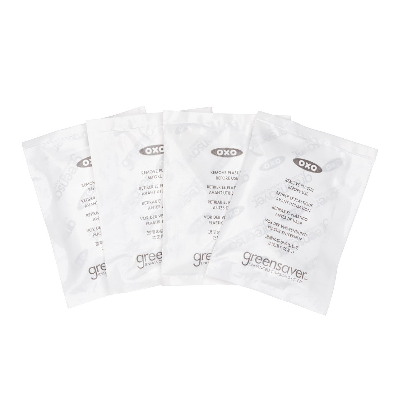 OXO Good Grips GreenSaver? Carbon Filter Refills ? 4 Pack image 0