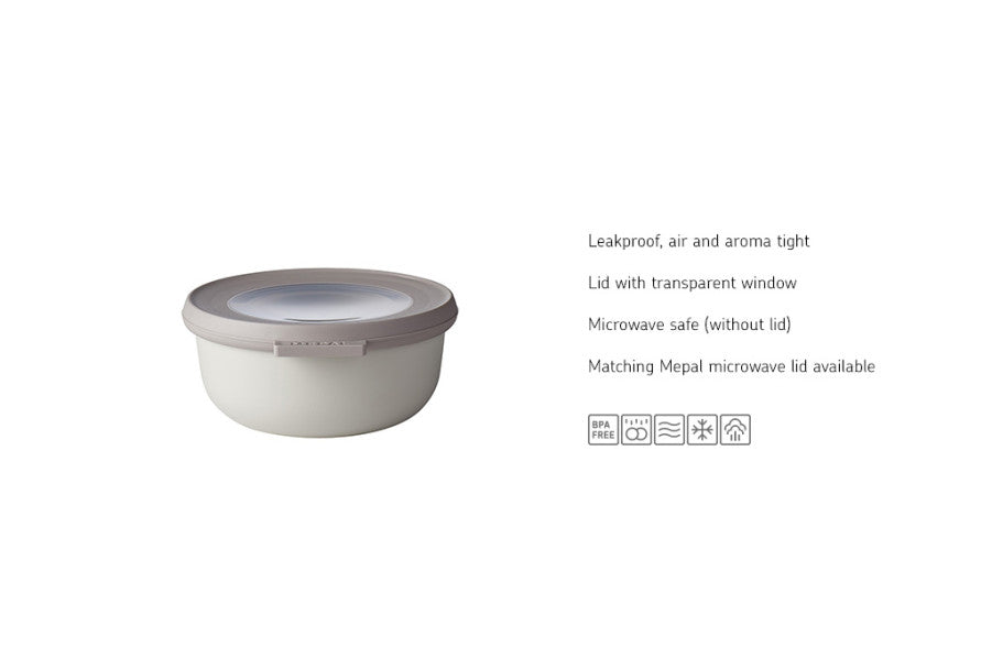 Cirqula Round 350ml Nordic White image 2