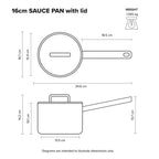 Scanpan ELEKTRA Saucepan 1.8L