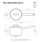 Scanpan ELEKTRA Saucepan 1.8L
