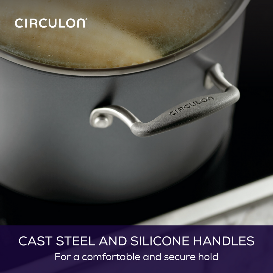 Circulon ScratchDefense A1 Nonstick Induction 3 Piece Cookware Set image 2