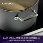 Circulon ScratchDefense A1 Nonstick Induction Covered Stockpot 24cm/7.6L image 4