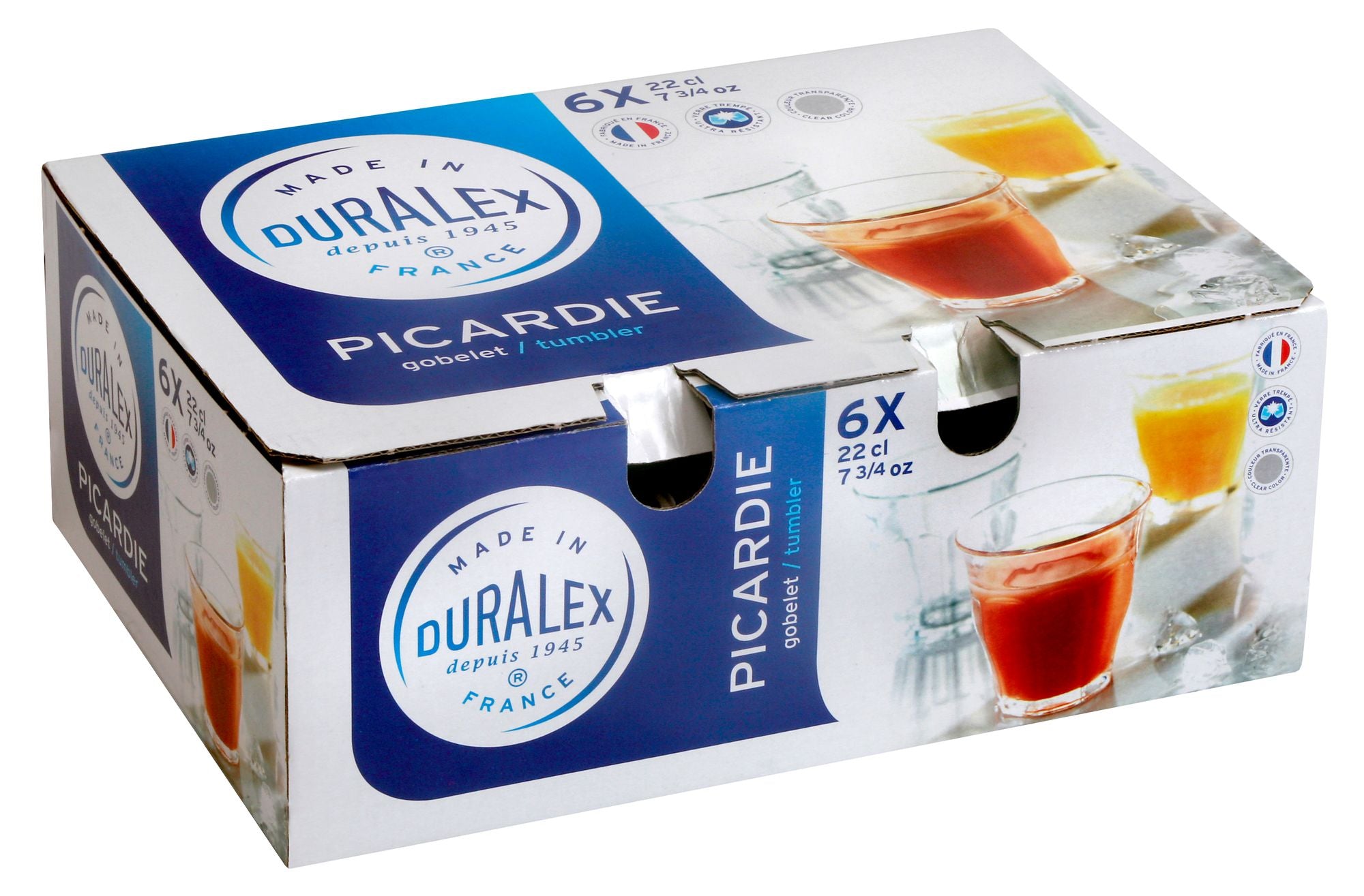 Duralex Picardie Clear Tumbler 250ml Set of 6 image 24