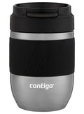 Contigo Pug Mug Snapseal - Black & S/Steel 295ml image 0