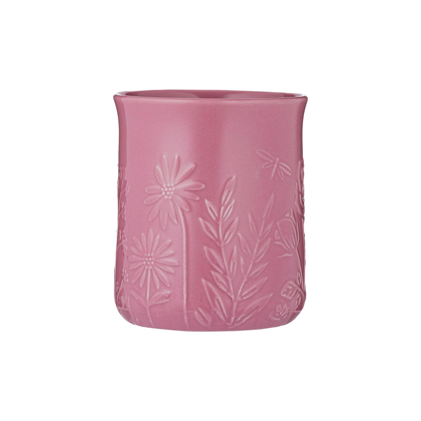 Mason Cash In The Meadow Pink Utensil Pot, 15 x 12.5cm / 1.3