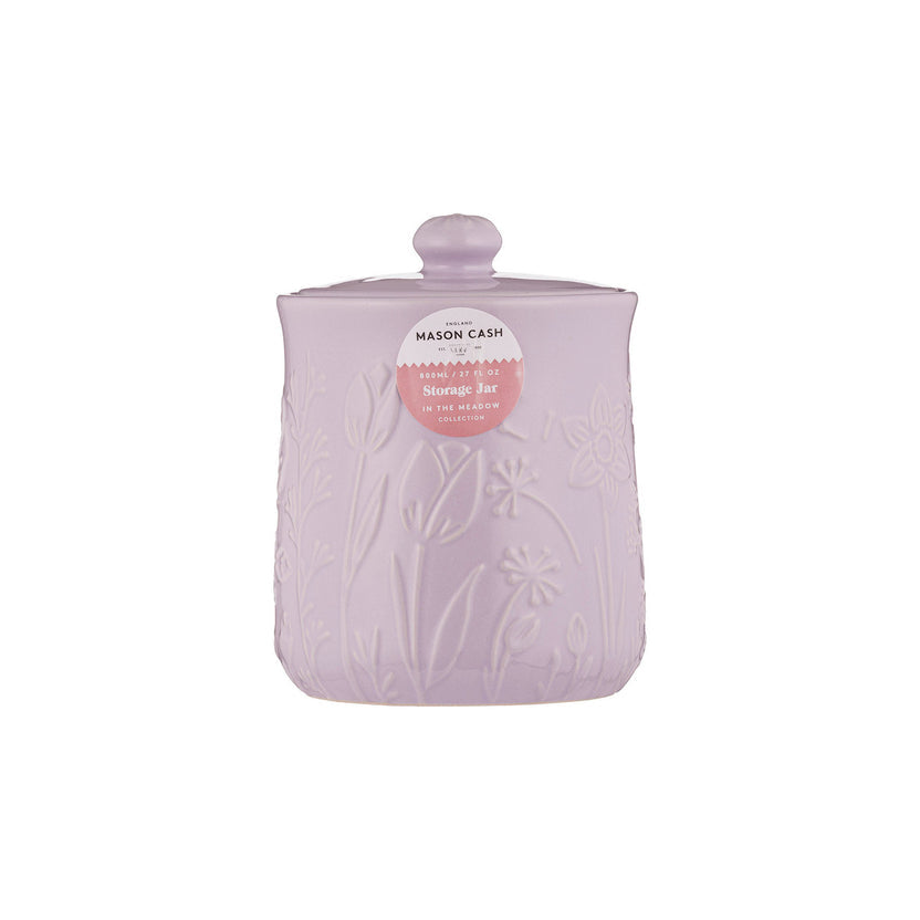 Mason Cash In The Meadow Lilac Storage Jar, 15 x 11.5cm / 800